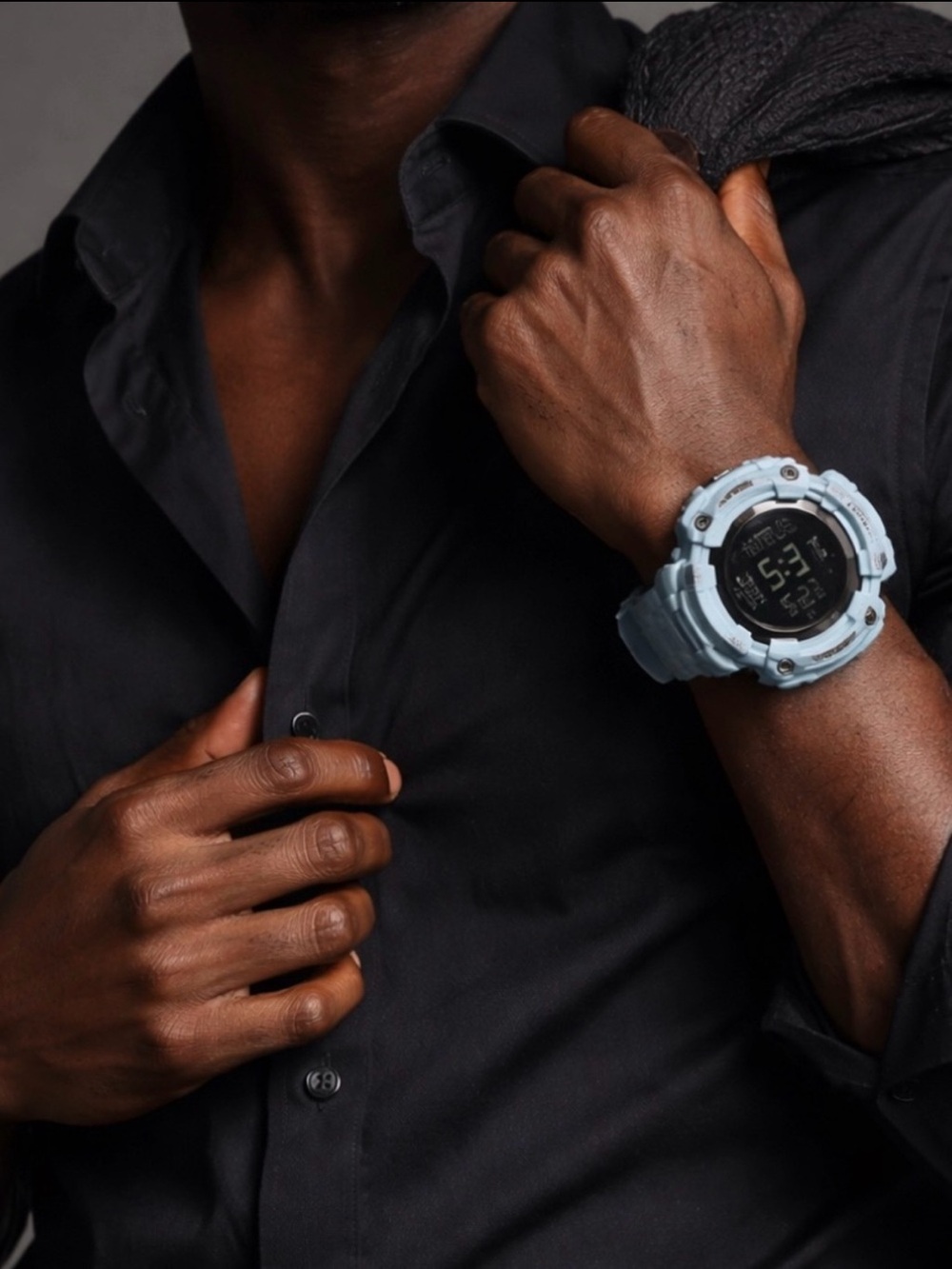Ativa Rugged Digital Sports Watch - Sky Blue